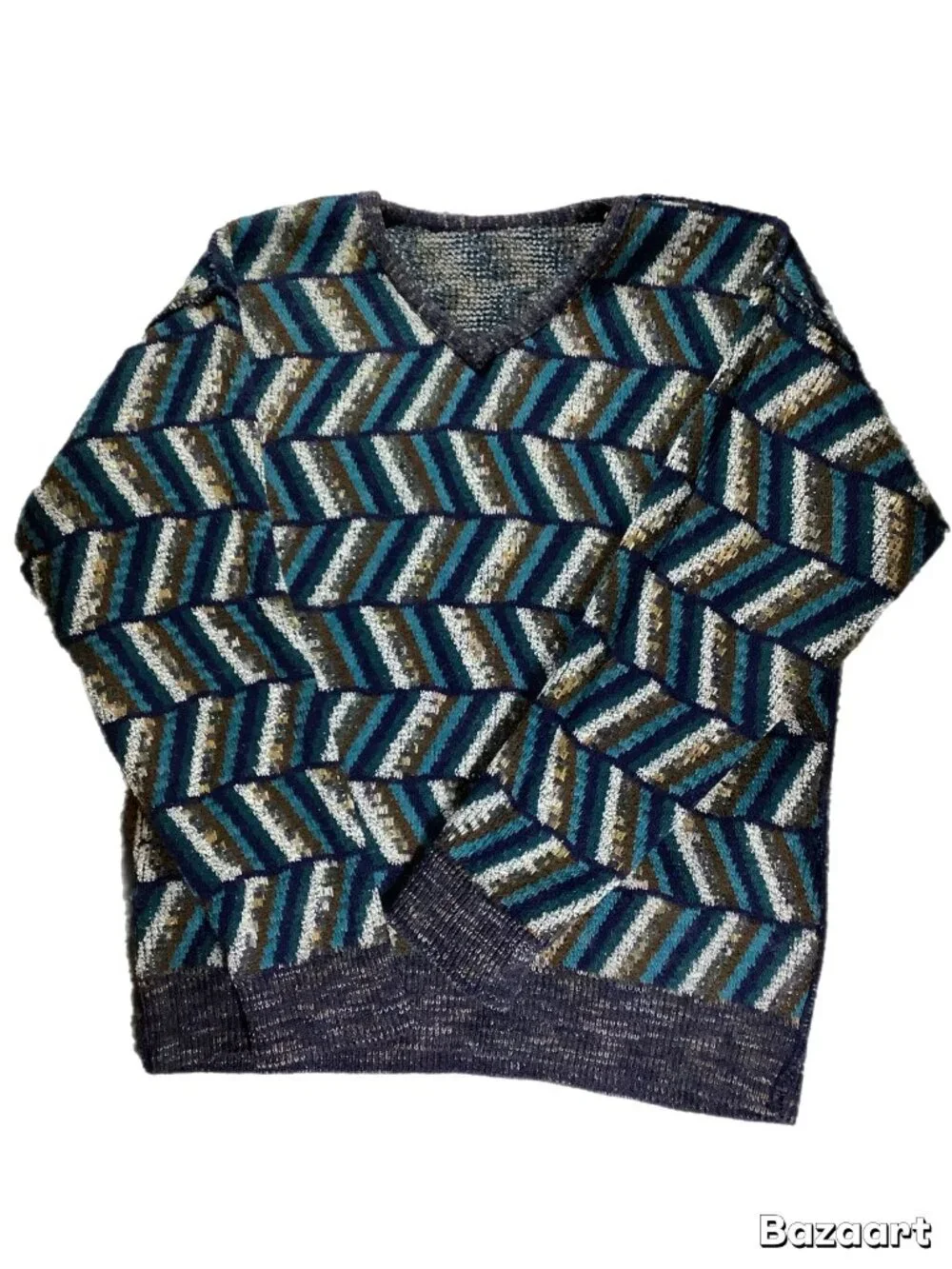 Maglificio Florence Italy Vintage Wool Blend Sweater Men's Size M (211)